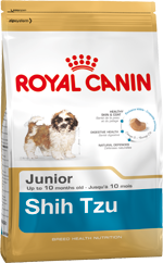 Royal Canin SHIH TZU JUNIOR Корм для щенков породы ши-тцу в возрасте до 10 месяцев Щенки ши-тцу еще не имеют окончательно сформированной пищеварительной системы, и потому следует внимательно следить за их развитием в период взросления.