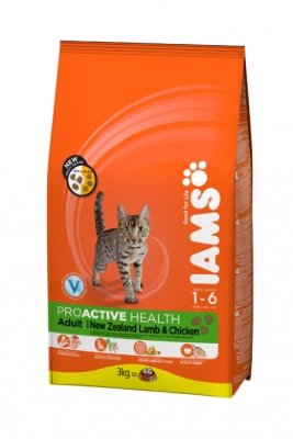 Iams корм для кошек ягненок 