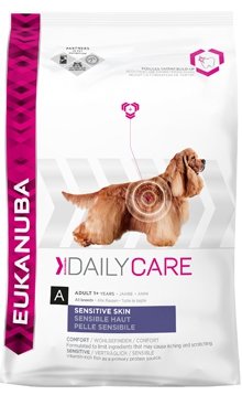 Eukanuba Dog Adult Daily Care для собак с чувствительной кожей Для взрослых собак с чувствительной кожей (старше одного года)