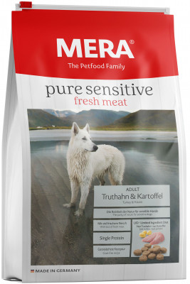 MeraDog Pure Sensitive fresh meat  Adult Truthahn&amp;Kartoffel (с индейкой и картофелем) 