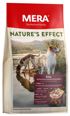 MeraDog NATURE'S EFFECT Ente Mit Rosmarin, Karotten &amp; Kartoffeln (утка с розмарином, морковью и картофелем) 