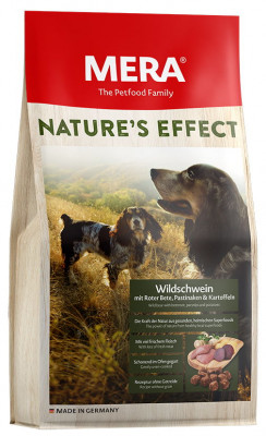 MeraDog NATURE'S EFFECT Wildschweinmit Roter Bete, Pastinaken &amp; Kartoffeln (кабан с свеклой, пастернаком и картофелем) 