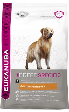 Eukanuba Dog Adult для собак породы голден ретривер Для взрослых собак породы золотистый ретривер, также подходит для прямошерстного ретривера, португальской водной собаки, ирландского водного спаниеля, итальянского спиноне