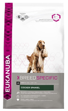 Eukanuba Dog Adult для собак породы кокер-спаниель Для взрослых собак породы кокер-спаниель, также подходит для английского спрингер-спаниеля и американского кокер-спаниеля