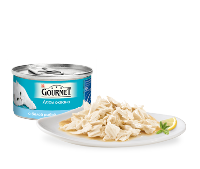 Gourmet "Дары океана" белая рыба 