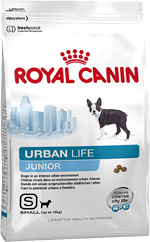 Royal Canin URBAN JUNIOR SMALL DOG Для щенков собак мелких пород (в возрасте до 10 месяцев, вес взрослой собаки до 10 кг), живущих в городах. Полнорационный сухой корм для щенков (вес взрослой собаки менее 10 кг) в возрасте до 10 месяцев, живущих в городских условиях