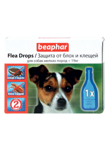 Beaphar Капли Flea Drops от блох для малых пород 