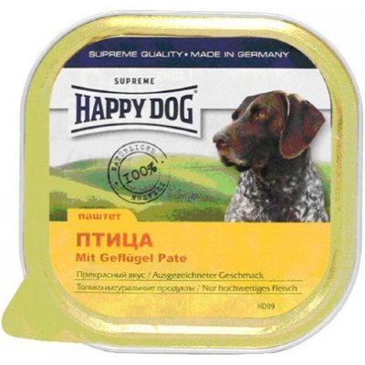 Happy Dog конс. для собак нежный паштет птица 