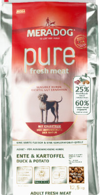 MeraDog Fresh meat со свежей уткой и картофелем (Рure fresh meat Ente&amp;Kartoffel) 