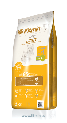 Fitmin dog Mini Light корм для собак мелких пород лайт 
