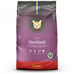 Husse EXCLUSIVE STERILISED корм для стерилизованных кошек 