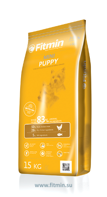 Fitmin dog Mini Puppy корм для щенков мелких пород 1,5кг + пеленка ЛЮКСАН 60*60 2шт 