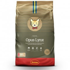 Husse OPUS LYNX GRAINFREE корм для кошек с курицей и картофелем 
