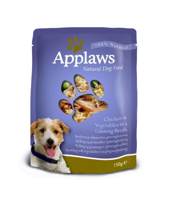 Applaws Паучи для Собак с Курицей и овощным ассорти (Dog Chicken and Mixed Veg Pouch) 