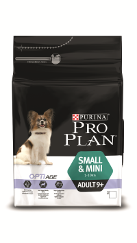 Pro Plan Small &amp; Mini Adult 9+ с комплексом OPTIAGE, с курицей и рисом Когда ваша собака достигает зрелого возраста, ее мозговая деятельность замедляется.