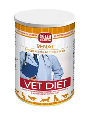 Solid Natura VET Renal для кошек при заболеваниях почек 