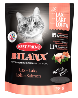 Bilanx Best Friend Для взрослых кошек с лососем - для пищеварения (Salmon) 