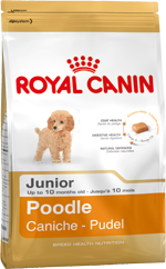 Royal Canin POODLE JUNIOR Корм для щенков породы Пудель до 10 месяцев Чтобы ваша собака выросла прекрасной и достойно множества наград, в первую очередь заботьтесь о ее правильном питании