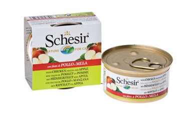Schezir c куриным филе и яблоками 