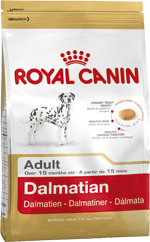 Royal Canin DALMATIAN ADULT Корм для Далматинов старше 15 месяцев Подчеркните индивидуальность этой неповторимо элегантной собаки!