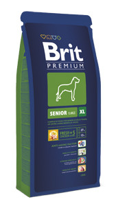 Brit Premium корм для собак очень крупных пород пожилых Senior XL 