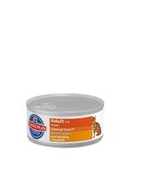 Hill's Science Plan Adult Optimal Care консервы для взрослых кошек. Курица Разработан для поддержания оптимального веса, содержит антиоксиданты с клинически подтвержденным эффектом, протеины и обогащен Омега-3 жирными кислотами.