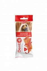 TitBit. Жевательный снек DENT со вкусом утки и тыквы (для крупных собак) Biff DENT жевательные снеки - это профилактическое лакомство для собак специально разработанной формы и текстуры, в котором учтены все особенности крупных пород собак.