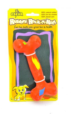 Benelux Игрушка резиновая для собак "Косточка" (Rubber toy bone oscar) 