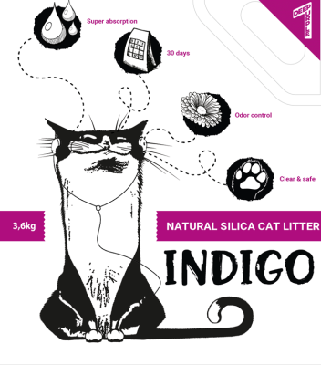 INDIGO наполнитель силикагелевый (Фиолетовый №1) 