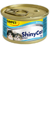Gimpet Shiny Cat тунец для котят 
